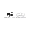 Fantasy C-Ringz Extreme Locking Chastity Cage Black Fantasy C-Ringz Extreme Locking Chastity Cage Black