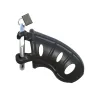 Hardcore Cock Blocker Locking Chastity Cage Black Hardcore Cock Blocker Locking Chastity Cage Black