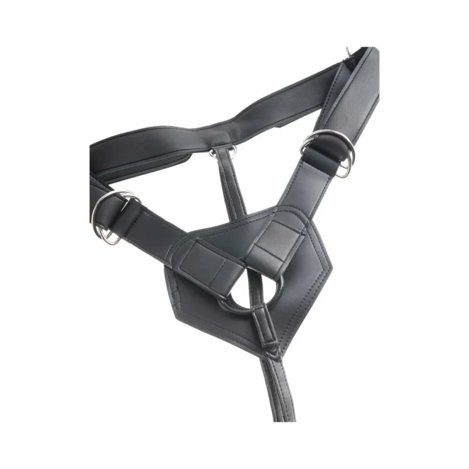 King Cock Strap-On Harness Kit with Ultra Realistic 7 Inch Dildo Beige