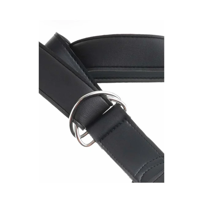 King Cock Strap-On Harness Kit with 8 Inch Ultra Realistic Dildo Brown