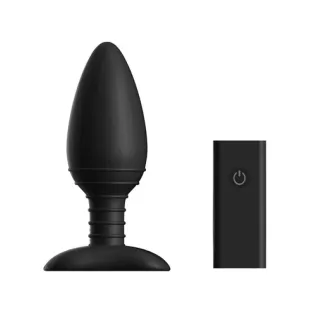 Nexus Ace Large Extra Quiet Remote Control Vibrating Butt Plug 5 Inch