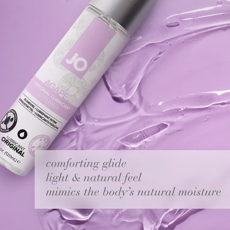 JO Agape Original Water-Based Lubricant 2 oz. JO Agape Original Water-Based Lubricant 2 oz.