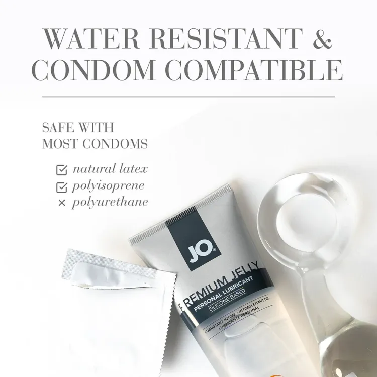 JO Premium Jelly Silicone-Based Lubricant 4 oz. JO Premium Jelly Silicone-Based Lubricant 4 oz.