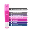 Revitalize Silicone Mini Massager with 3 Attachments Revitalize Silicone Mini Massager with 3 Attachments