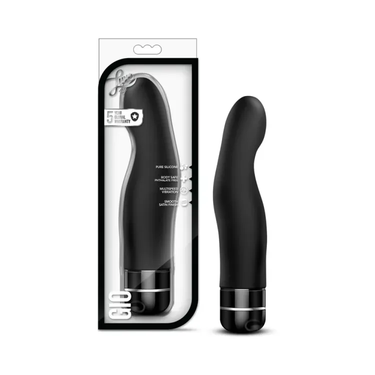 8 in. Gio Silicone Multi-Speed G-Spot Vibrator 8 in. Gio Silicone Multi-Speed G-Spot Vibrator