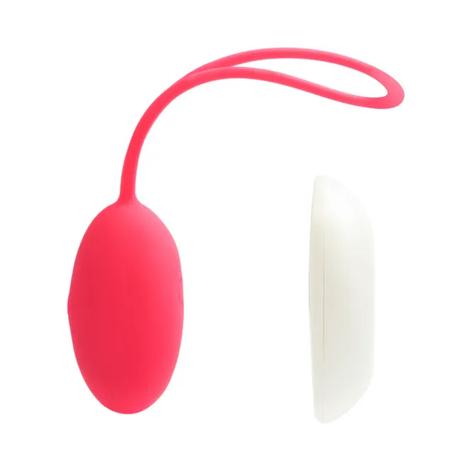 VeDO Peach Rechargeable Remote Control Love Egg Pink