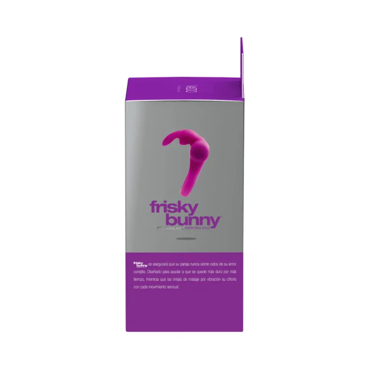 VeDO Frisky Bunny Vibrating Cock Ring Purple VeDO Frisky Bunny Vibrating Cock Ring Purple