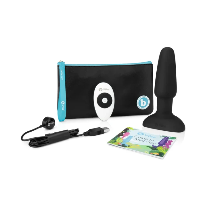 b-Vibe Remote Control Rechargeable Vibrating Rimming Butt Plug