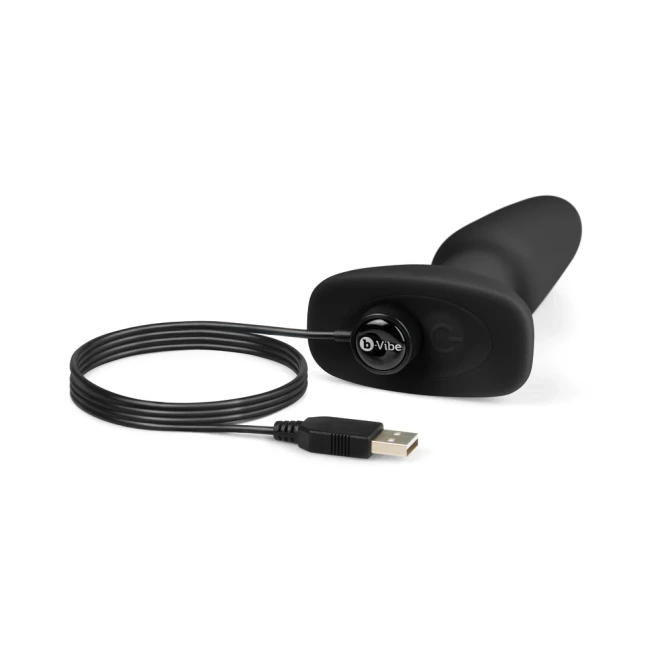 b-Vibe Remote Control Rechargeable Vibrating Rimming Butt Plug