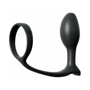 Anal Fantasy Collection Silicone Ass-Gasm Cock Ring Beginner's Plug