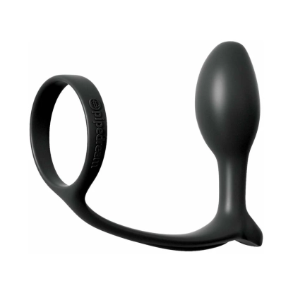 Anal Fantasy Collection Silicone Ass-Gasm Cock Ring Beginner's Plug