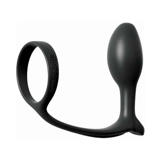 Anal Fantasy Collection Silicone Ass-Gasm Cock Ring Beginner's Plug