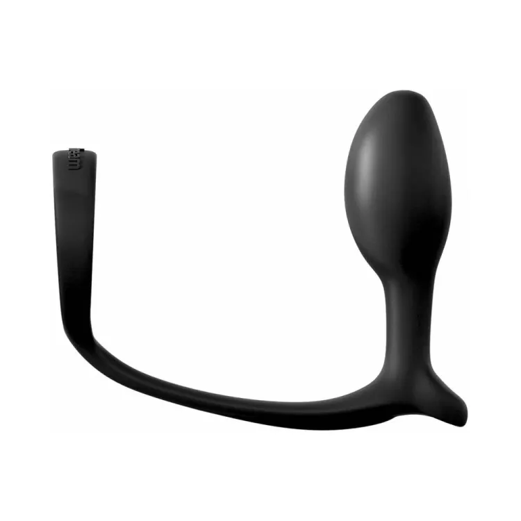 Anal Fantasy Collection Silicone Ass-Gasm Cock Ring Beginner's Plug