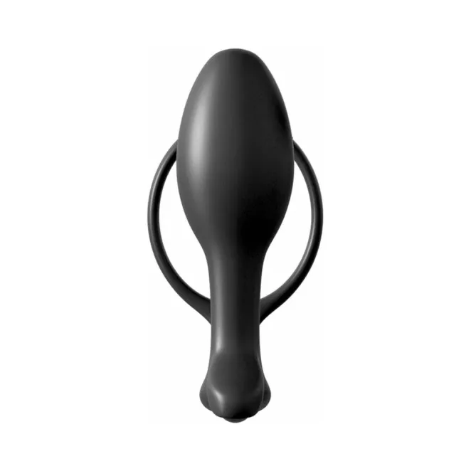 Anal Fantasy Collection Silicone Ass-Gasm Cock Ring Beginner's Plug