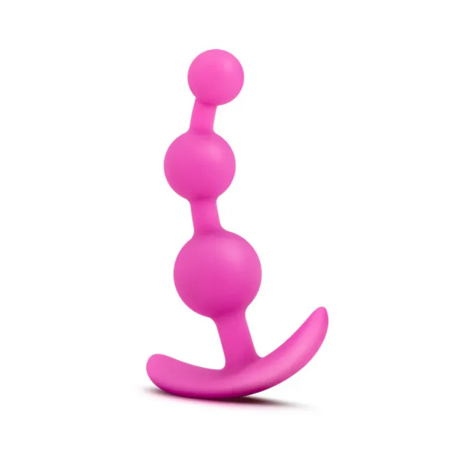 Anal Luxe Be Me 3 Silicone Beaded Butt Plug
