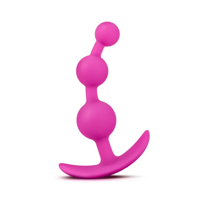 Anal Luxe Be Me 3 Silicone Beaded Butt Plug