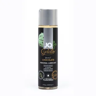 JO Mint Chocolate Flavored Water-Based Lubricant 4 oz.