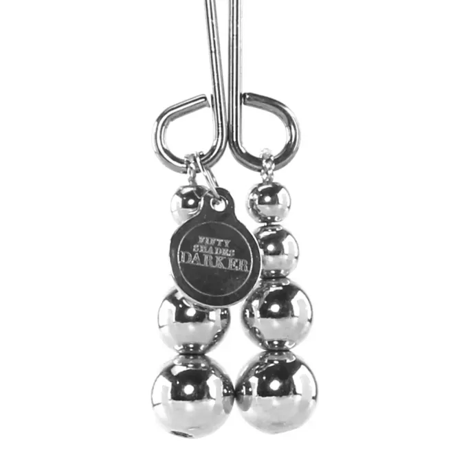 Fifty Shades Darker Just Sensation Beaded Clitoral Clamp