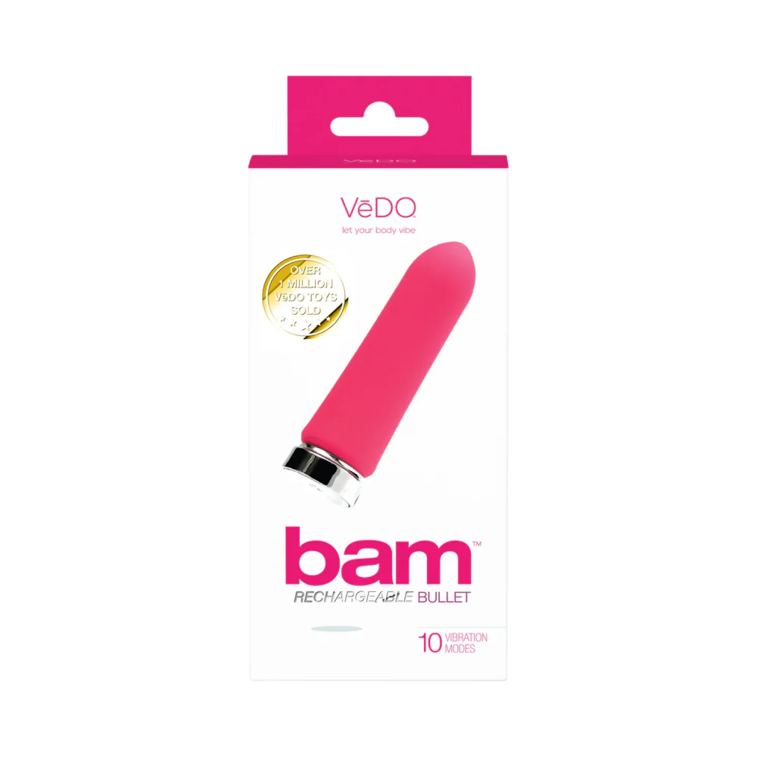 VeDO Bam Bullet Vibrator Pink