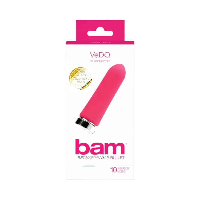 VeDO Bam Bullet Vibrator Pink