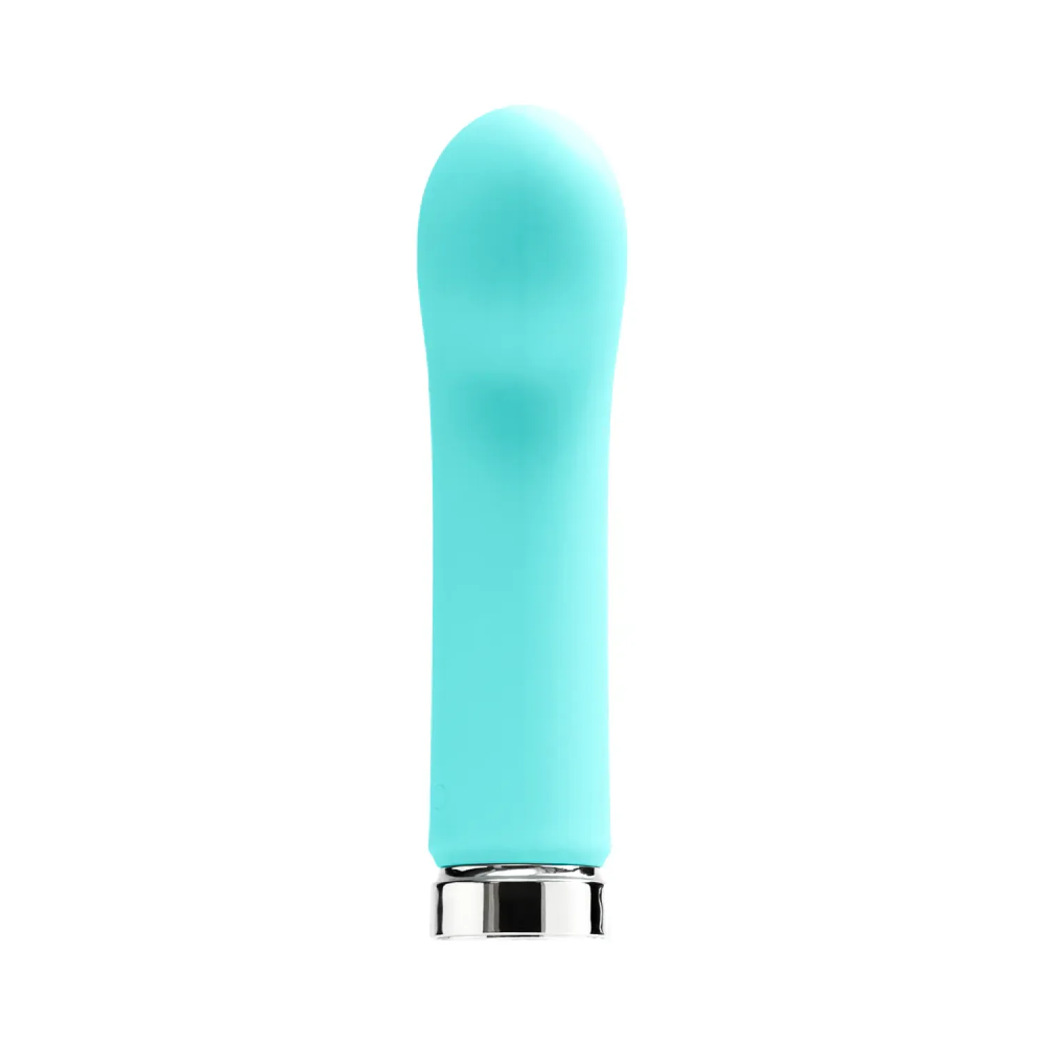 geeplus silicone g spot rechargeable vibrator tease me turquoise