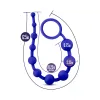 Anal Silicone Beads 10-Piece Set Indigo Anal Silicone Beads 10-Piece Set Indigo