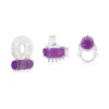 Silicone Vibrating Cock Ring Set 3-Piece Silicone Vibrating Cock Ring Set 3-Piece