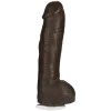 10.5 Inch Doc Johnson Bam Black Realistic Vac-U-Lock Large Cock