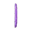 14 Inch B Yours Double Ended Dildo Purple