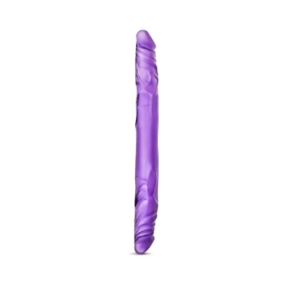 14 Inch B Yours Double Ended Dildo Purple