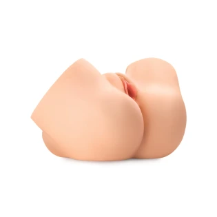 360º Banger Dual Entry Masturbator Beige