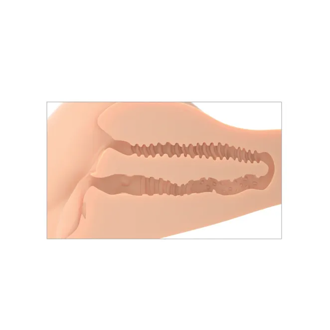 360º Banger Dual Entry Masturbator Beige