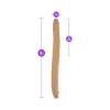 16 in. Double Dildo Tan 16 in. Double Dildo Tan