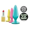 Firefly Glow-in-the-Dark Rainbow Butt Plug Trainer Kit (3 Piece)
