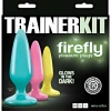 Firefly Glow-in-the-Dark Rainbow Butt Plug Trainer Kit (3 Piece)