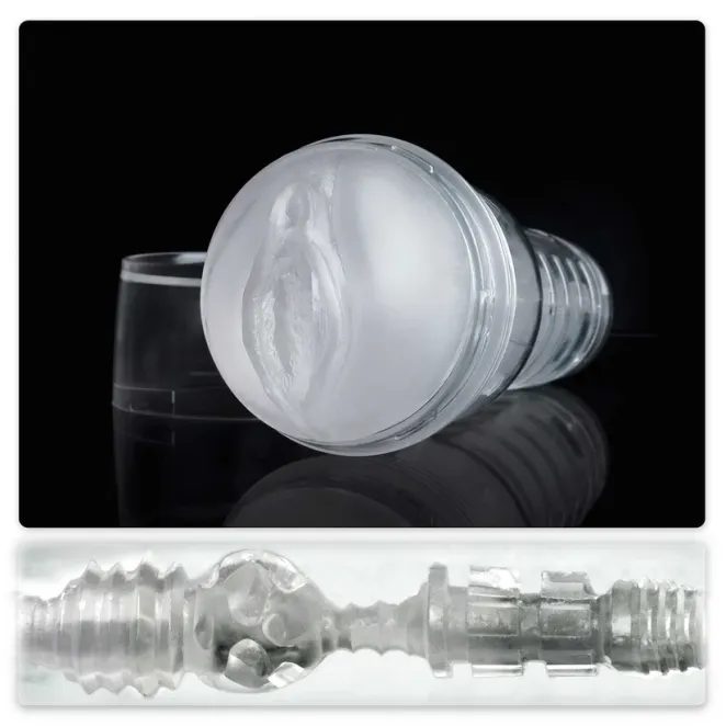 Fleshlight Ice Lady Crystal clear male masturbator transparent sleeve