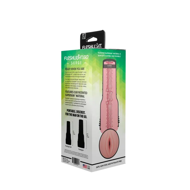 Fleshlight Go Surge realistic vagina travel male masturbator