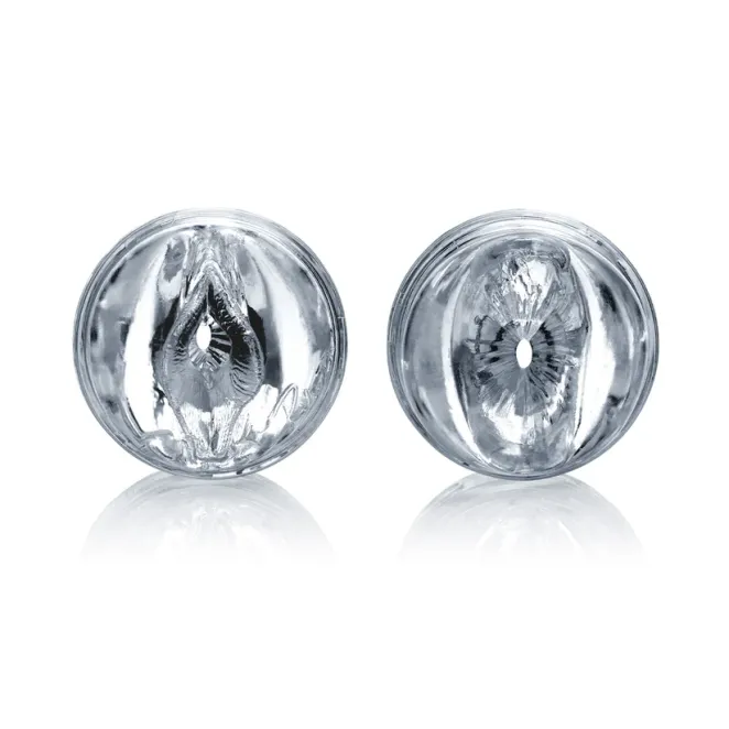 Fleshlight Quickshot Riley Reid compact male masturbator clear case