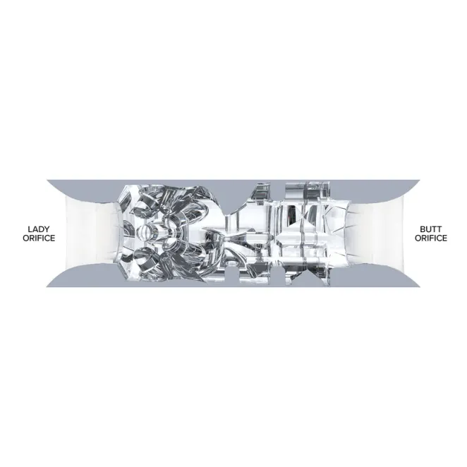 Fleshlight Quickshot Riley Reid compact male masturbator clear case