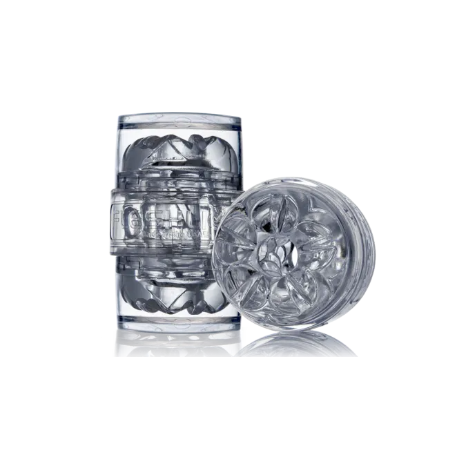 Fleshlight Quickshot Vantage compact dual orifice male masturbator clear sleeve