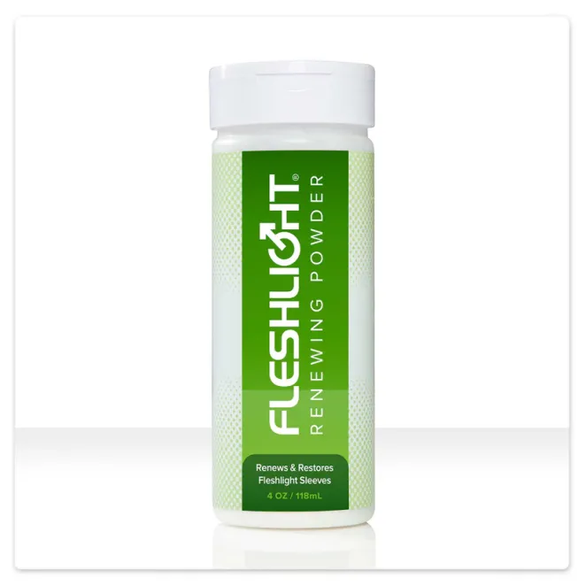 Fleshlight Renewer Powder 4 oz sleeve maintenance powder bottle