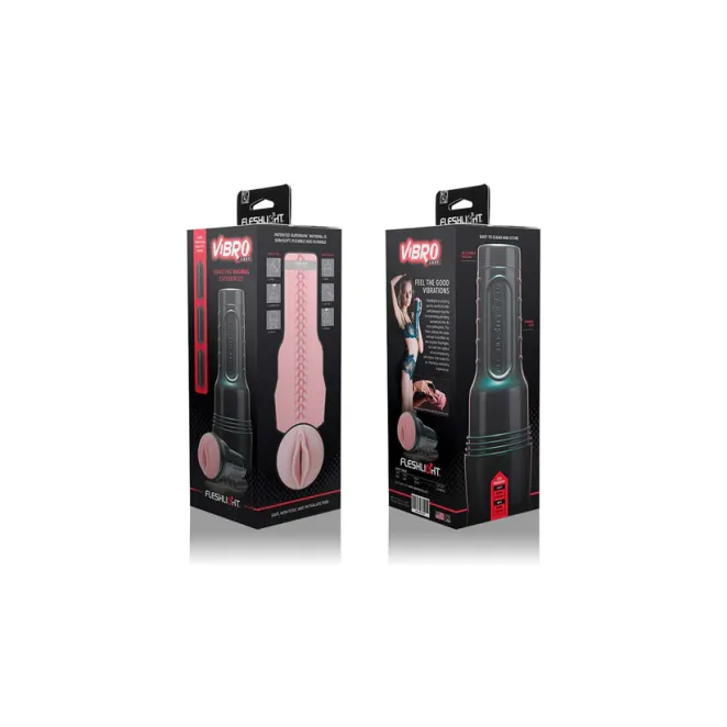 Fleshlight Vibro Pink Lady Touch vibrating male masturbator