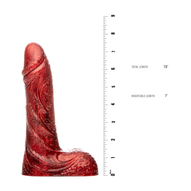 7 Inch Fleshlight Fantasy Drac Textured Dildo