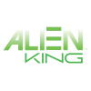 7.25 Inch Fleshlight Fantasy Alien King Ribbed Dildo