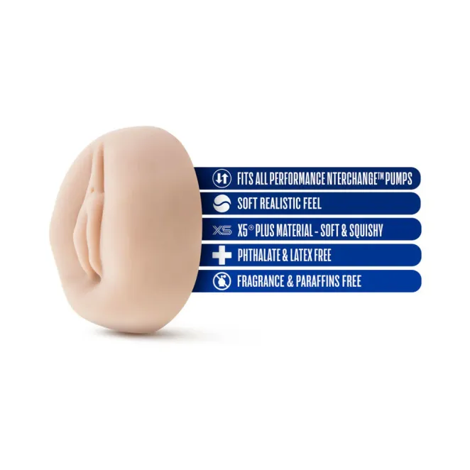 Performance Universal Vagina Pump Sleeve Beige