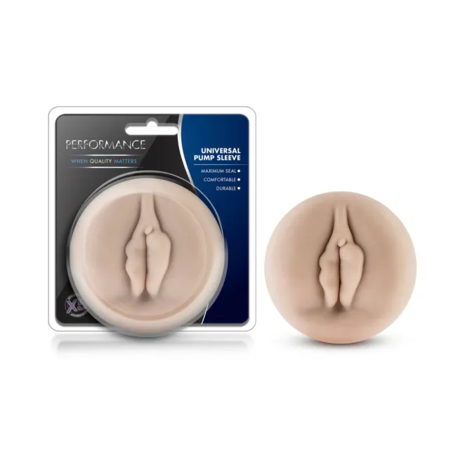 Performance Universal Vagina Pump Sleeve Beige