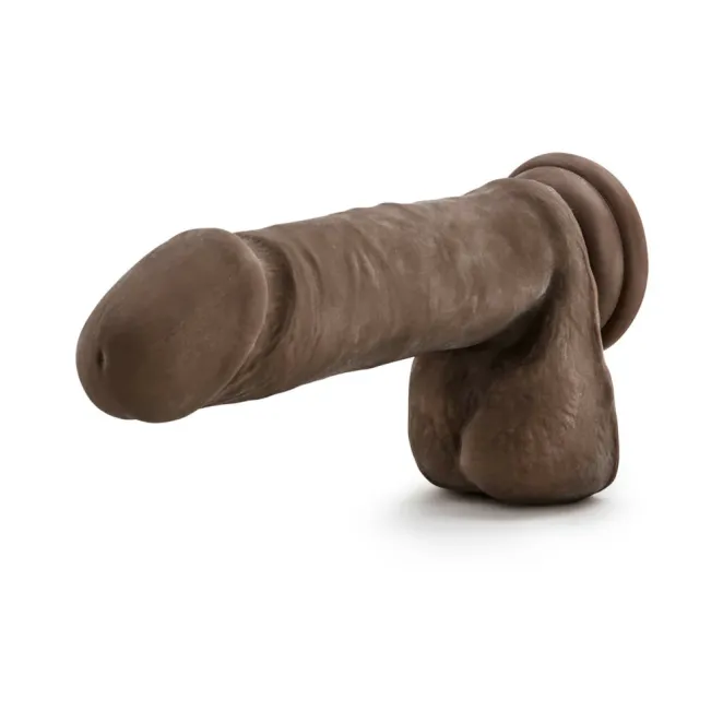 8 Inch Au Naturel Classic Realistic Dildo Brown