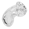 Oxballs COCK-LOCK Clear Flexible Chastity Cage
