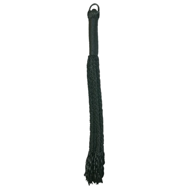 Sportsheets Black Rope Flogger