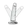 5.5 in. Glitter Cock Realistic Dildo Clear 5.5 in. Glitter Cock Realistic Dildo Clear
